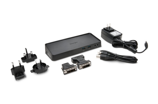 Kensington SD3600 5Gbps USB 3.0 Dual 2K Docking Station - HDMI/DVI-I/VGA - Windows 33991 085896339915