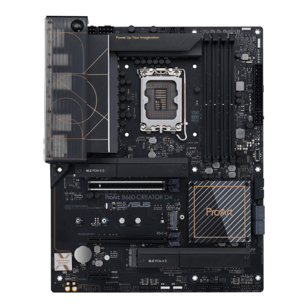 ASUS MBA-B660-PCREATOR-D4 Intel B660 LGA 1700 ATX PROART B660-CREATOR D4 195553518512 DH