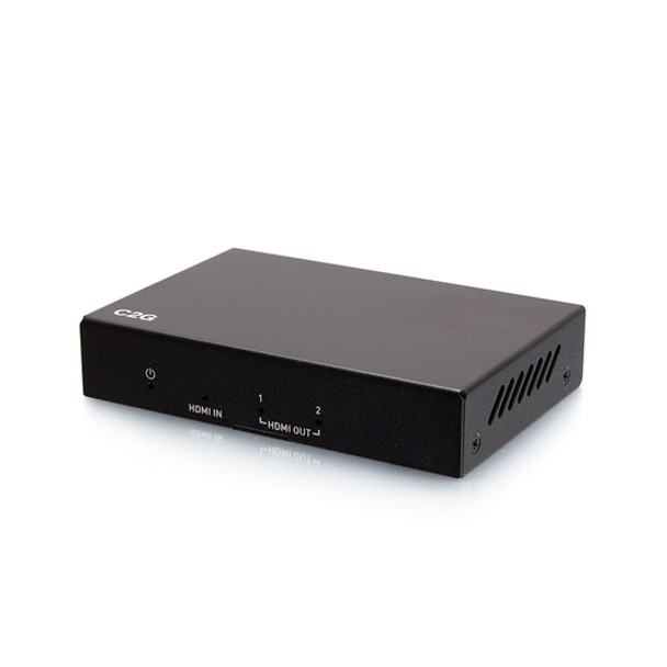 C2G 2-Port HDMI Distribution Amplifier Splitter - 4K 60Hz C2G41600 757120416005