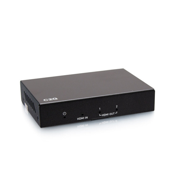 C2G 2-Port HDMI Distribution Amplifier Splitter - 4K 60Hz C2G41600 757120416005
