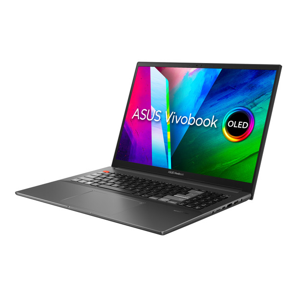 ASUS VivoBook Pro 16X OLED M7600QC-DB71-CA notebook 40.6 cm (16") WQUXGA AMD Ryzen 7 16 GB DDR4-SDRAM 512 GB SSD NVIDIA GeForce RTX 3050 Wi-Fi 6 (802.11ax) Windows 10 Home Black M7600QC-DB71-CA 195553174299