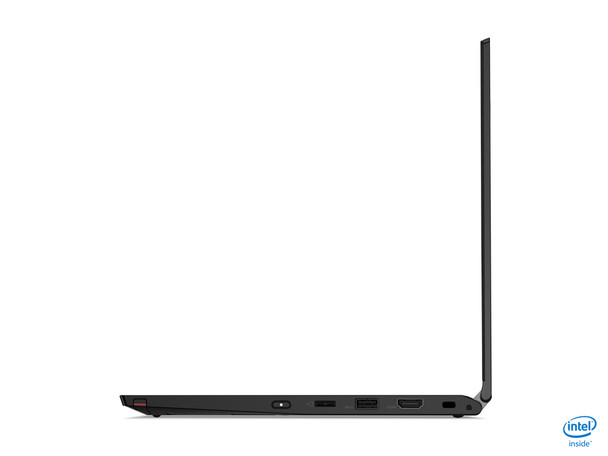 Lenovo ThinkPad L13 Yoga Hybrid (2-in-1) 33.8 cm (13.3") Touchscreen Full HD Intel Core i5 8 GB DDR4-SDRAM 256 GB SSD Wi-Fi 6 (802.11ax) Windows 11 Pro Black 20VK0055US 196119953464