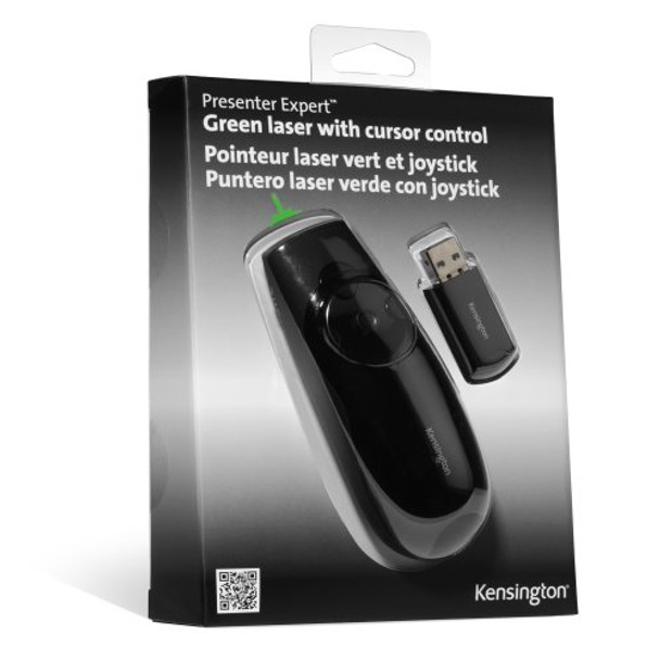 Kensington Presenter Expert. Green laser with cursor control 38422