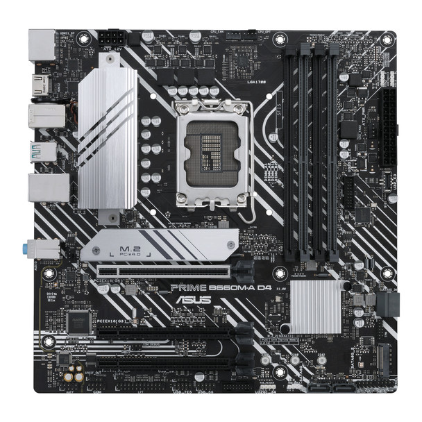 ASUS PRIME B660M-A D4 Intel B660 LGA 1700 micro ATX PRIMEB660M-AD4 195553508018