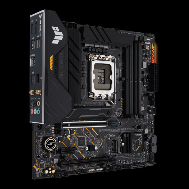 ASUS TUF GAMING B660M- PLUS WIFI D4 Intel B660 LGA 1700 micro ATX TUFGAMINGB660M-PLUSWIF 195553516853