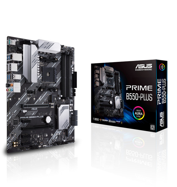 Asus Prime B550-Plus Amd B550 Socket Am4 Atx Tuf Gaming Gt501 White Ed 192876607770