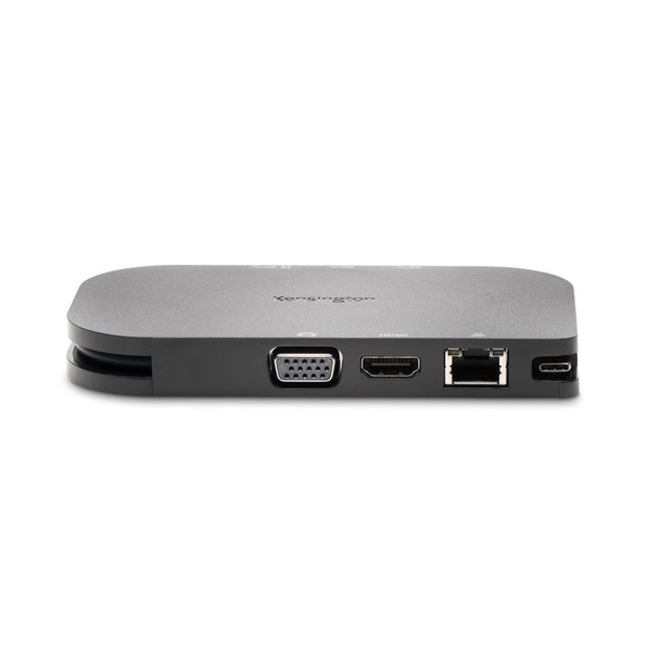 Kensington SD1610P USB-C Mini Mobile 4K Dock w/ Pass-Through Charging for Microsoft Surface Devices K38365WW 085896383659