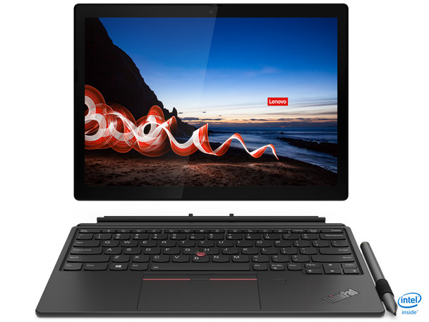 Lenovo ThinkPad X12 Detachable Hybrid (2-in-1) 31.2 cm (12.3") Touchscreen Full HD+ Intel Core i7 16 GB LPDDR4x-SDRAM 512 GB SSD Wi-Fi 6 (802.11ax) Windows 10 Pro Black 20UW000SUS 195477750357