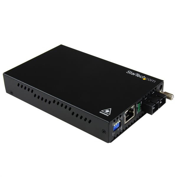 StarTech.com Gigabit Ethernet Multi Mode Fiber Media Converter SC 550m - 1000 Mbps ET91000SC2 065030846233