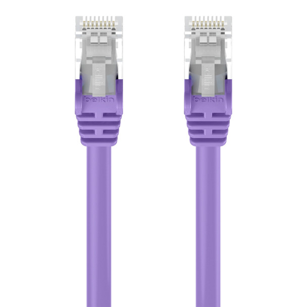 Belkin A3L980-75-PUR-S networking cable Purple 22.86 m Cat6 U/UTP (UTP) A3L980-75-PUR-S 745883806621