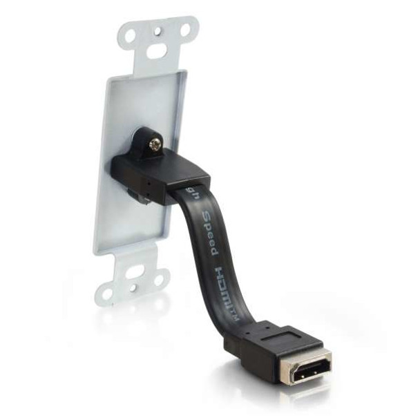 C2G 39710 cable gender changer HDMI Aluminium, Black 39710 757120397106