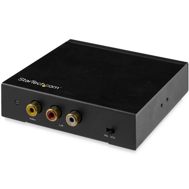 StarTech.com HDMI to RCA Converter Box with Audio HD2VID2 065030880824