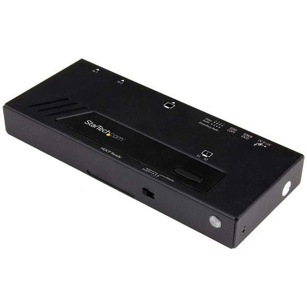 StarTech.com 2-Port HDMI Automatic Video Switch - 4K with Fast Switching VS221HD4KA 065030862356