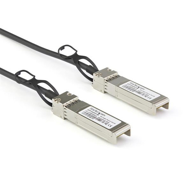 StarTech.com Dell EMC DAC-SFP-10G-1M Compatible 1m 10G SFP+ to SFP+ Direct Attach Cable Twinax - 10GbE SFP+ Copper DAC 10 Gbps Low Power Passive Mini GBIC/Transceiver Module DAC DACSFP10G1M 065030883238