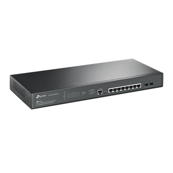 TP-Link JetStream 8-Port 2.5GBASE-T and 2-Port 10GE SFP+ L2+ Managed Switch with 8-Port PoE+ TL-SG3210XHP-M2 845973088620