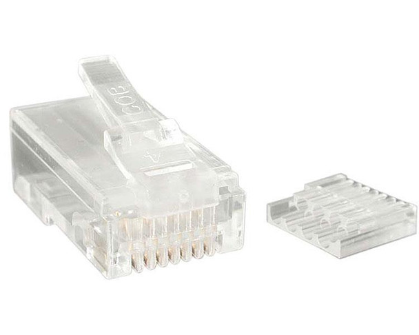 StarTech.com Cat 6 RJ45 Stranded Modular Plug Connector - 50 Pack CRJ45C6STR50 065030837569