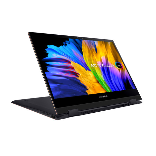 ASUS ZenBook Flip 13 OLED UX371EA-XH79T-CA notebook i7-1165G7 Hybrid (2-in-1) 33.8 cm (13.3") Touchscreen 4K Ultra HD Intel Core i7 16 GB LPDDR4x-SDRAM 1000 GB SSD Wi-Fi 6 (802.11ax) Windows 11 Pro Black UX371EA-XH79T-CA 195553442558 3