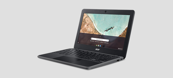 Acer Chromebook C722-K5VA A73 29.5 cm (11.6") HD ARM Cortex 4 GB LPDDR4-SDRAM 32 GB Flash Wi-Fi 5 (802.11ac) Chrome OS Black NX.A6UAA.003 195133096416