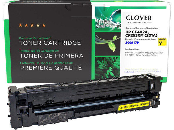 Clover Imaging Group CIG remanufactured consumable alternative for HP Colour LaserJet Pro M252DW; M27 200917P 801509359015