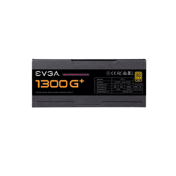 EVGA PS 220-GP-1300-X1 SuperNOVA 1300 G+ 1300W 80 Plus Gold Fully Modular
