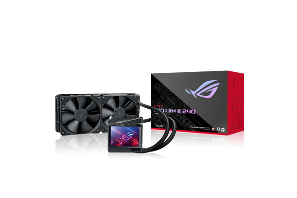 ASUS ROG RYUJIN II 240 Processor All-in-one liquid cooler 12 cm Black 1 pc(s) ROG RYUJIN II 240 195553134750