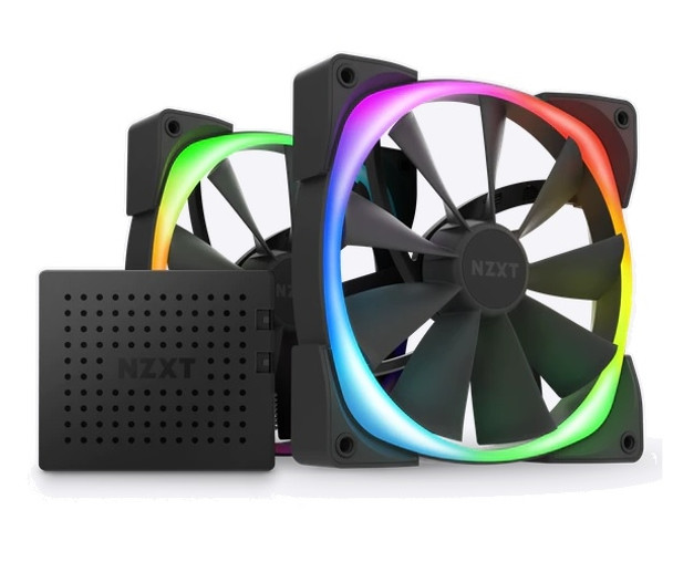 NZXT Fan HF-2814C-DB AER RGB 2 Starter 140mm Black Ratail