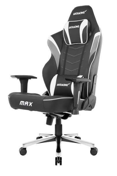 AKRacing FT AK-MAX-WT Master Series MAX Gaming Chair - White Retail