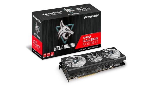 PowerColor VCX AXRX 6700XT12GBD6-3DHL AMD Radeon RX 6700 XT 12GB GDDR6 ATX