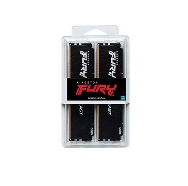 Kingston ME KF560C40BBK2-32 32GB 6000MHz DDR5 CL40 DIMM K2 FURY Beast Black