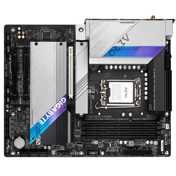 Gigabyte Z690 AERO G DDR4 motherboard Intel Z690 LGA 1700 ATX Z690 AERO G DDR4 889523030011