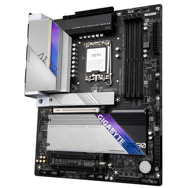 Gigabyte Z690 AERO G DDR4 motherboard Intel Z690 LGA 1700 ATX Z690 AERO G DDR4 889523030011