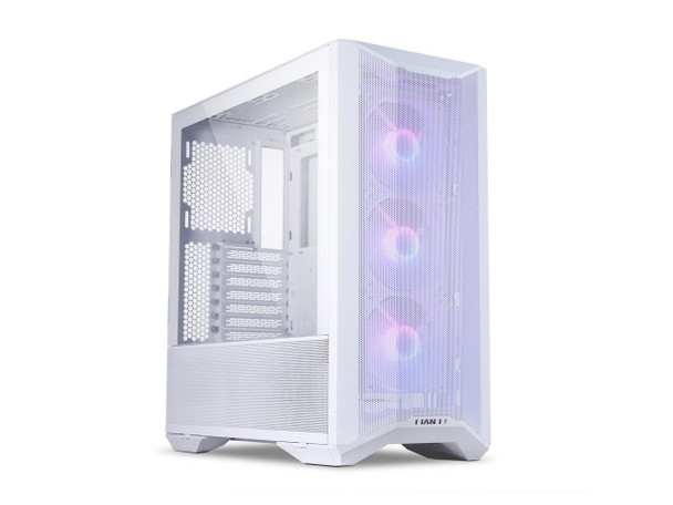 Lian-Li CS LANCOOL II MESH C RGB SNOW FullTower 4mm TG 3x120mm ARGB FN White