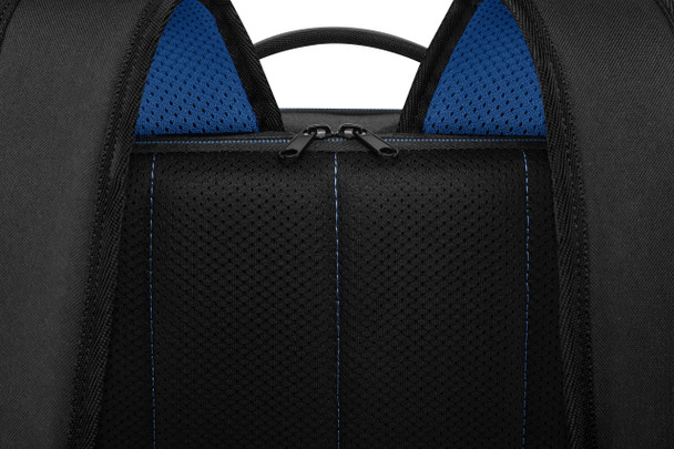 DELL ES1520P notebook case 39.6 cm (15.6") Backpack Black, Blue ES-BP-15-20 884116349129