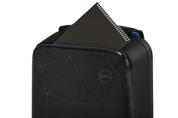 DELL ES1520P notebook case 39.6 cm (15.6") Backpack Black, Blue ES-BP-15-20 884116349129