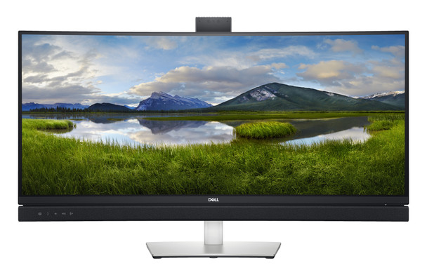 DELL C3422WE 86.7 cm (34.1") 3440 x 1440 pixels UltraWide Quad HD LCD Black, Silver DELL-C3422WE 884116383536