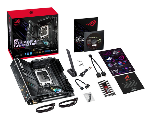 Asus Rog Strix B660-I Gaming Wifi Intel B660 Lga 1700 Mini Itx Rog Strix B660-I Gaming Wifi 195553514965