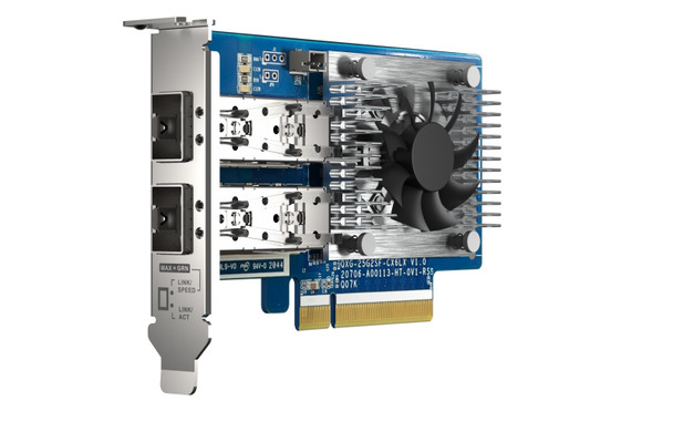 QNAP QXG-25G2SF-CX6 network card Internal Fiber 25000 Mbit/s QXG-25G2SF-CX6 885022021260