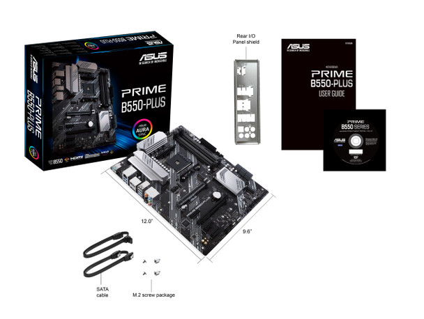 ASUS PRIME B550-PLUS AMD B550 Socket AM4 ATX PRIME B550-PLUS 192876782354