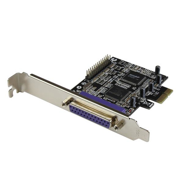 StarTech.com 2 Port PCI Express / PCI-e Parallel Adapter Card – IEEE 1284 with Low Profile Bracket PEX2PECP2 065030848626