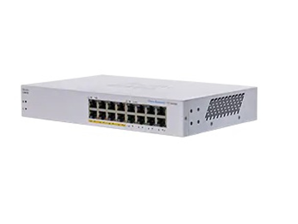 Cisco CBS110-16PP-NA network switch Unmanaged Gigabit Ethernet (10/100/1000) Grey CBS110-16PP-NA 889728326537