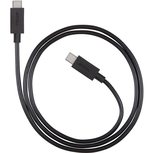 Accell Cable U224B-006B USB-C to C 6ft SuperSpeed 10Gbps USB-IF Gen2 Retail