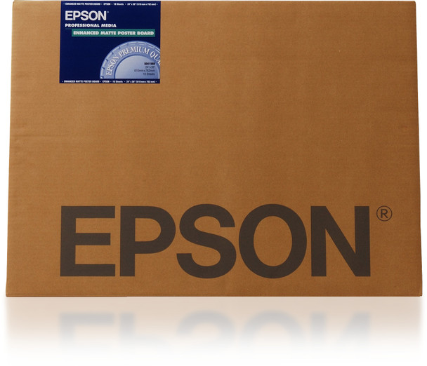 Epson Enhanced Matte Posterboard, 24" x 30", 1130g/m² S041387 010343839373