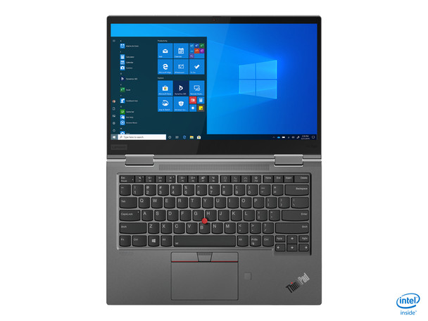 Lenovo ThinkPad X1 Yoga Hybrid (2-in-1) 35.6 cm (14") Touchscreen Full HD Intel Core i5 16 GB LPDDR3-SDRAM 256 GB SSD Wi-Fi 6 (802.11ax) Windows 10 Pro Grey 20UB001RCA 194778888387