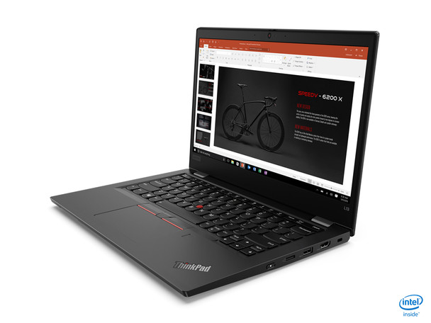 Lenovo ThinkPad L13 Notebook 33.8 cm (13.3") Full HD Intel Core i5 8 GB DDR4-SDRAM 256 GB SSD Wi-Fi 5 (802.11ac) Windows 10 Pro Black 20R3000MCA 194552726270