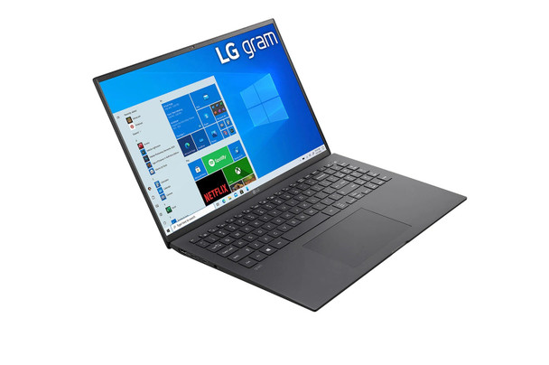 LG Gram Ultra-Lightweight Notebook 40.6 cm (16") WQXGA Intel Core i5 16 GB LPDDR4x-SDRAM 256 GB SSD Wi-Fi 6 (802.11ax) Windows 10 Pro Black 16Z90P-N.AP52A8 195174020746