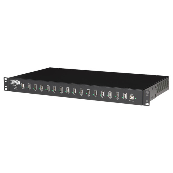Tripp Lite 16-Port USB Charging Station with Syncing Function - 5V 40A / 200W USB Charger Output U280-016-RM 037332182715
