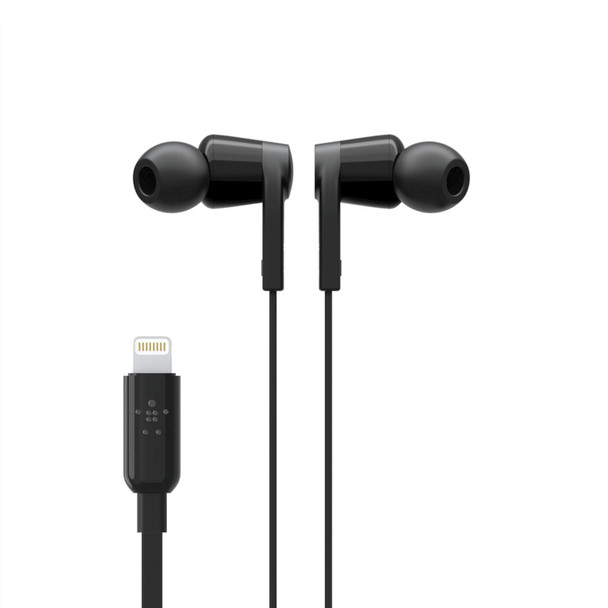 Belkin ROCKSTAR Headphones Wired In-ear Calls/Music USB Type-C Black G3H0002btBLK 745883775514