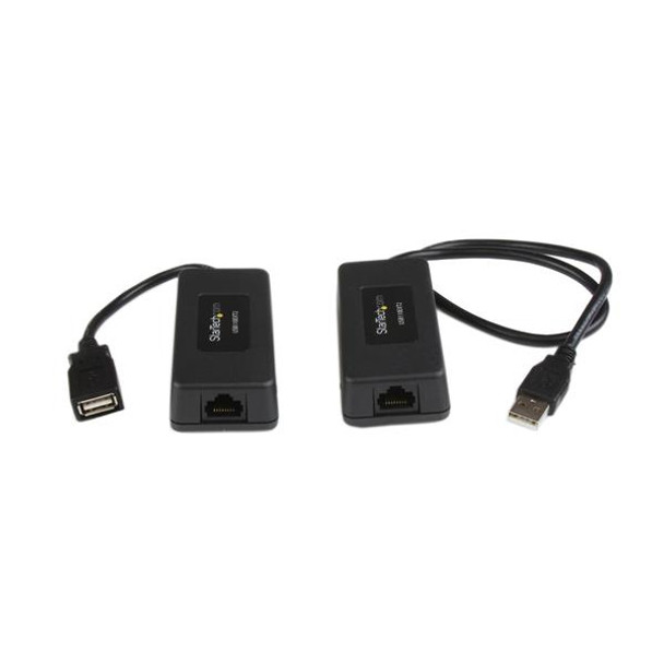 StarTech.com 1 Port USB over Cat5 / Cat6 Ethernet Extender - up to 131ft (40m) USB110EXT2 065030847896