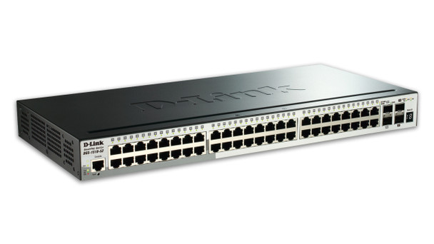 D-Link DGS-1510-52X network switch Managed L3 Gigabit Ethernet (10/100/1000) 1U Black DGS-1510-52X 790069406065