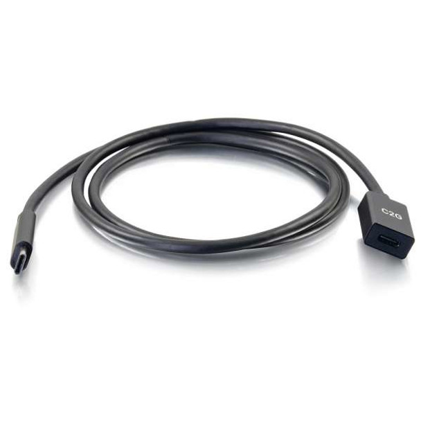 C2G 28658 USB cable 0.9 m USB 3.2 Gen 2 (3.1 Gen 2) USB C Black 28658 757120286585